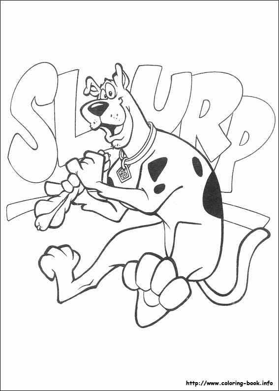 Scooby Doo kolorowanki